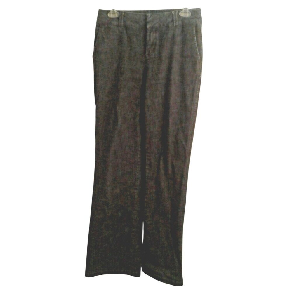 Coldwater Creek Size 4 L4 Womens Pants Denim Blue Jeans Trouser Cotton Blend